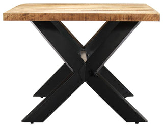 vidaXL Dining Table Kitchen Table Dining Room Dinner Table Solid Mango Wood