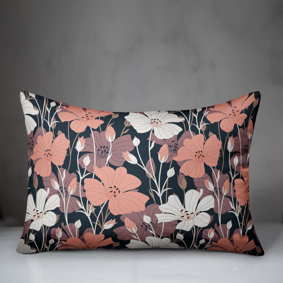 Growing Floral 14x20 Spun Poly Pillow