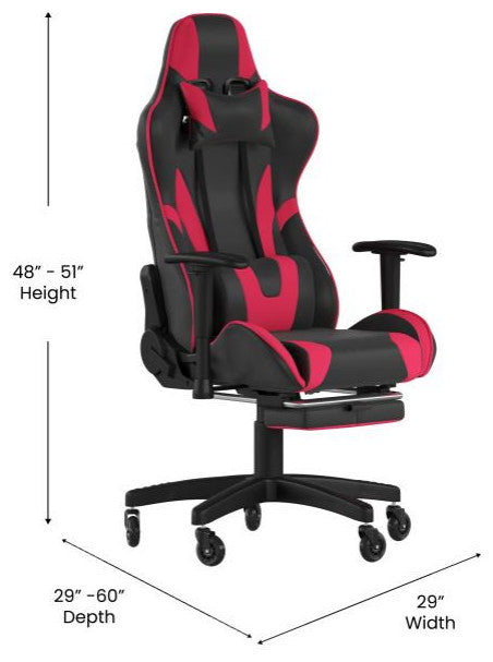 Red Chair-Skate Wheels