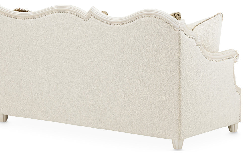 Chamberi BouclÃ© Sectional Sofa - French Vanilla/Classic Pearl