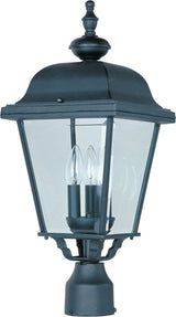 Maxim 3008 Builder Cast 3 Light Outdoor Post Light - Black