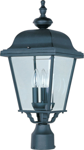 Maxim 3008 Builder Cast 3 Light Outdoor Post Light - Black