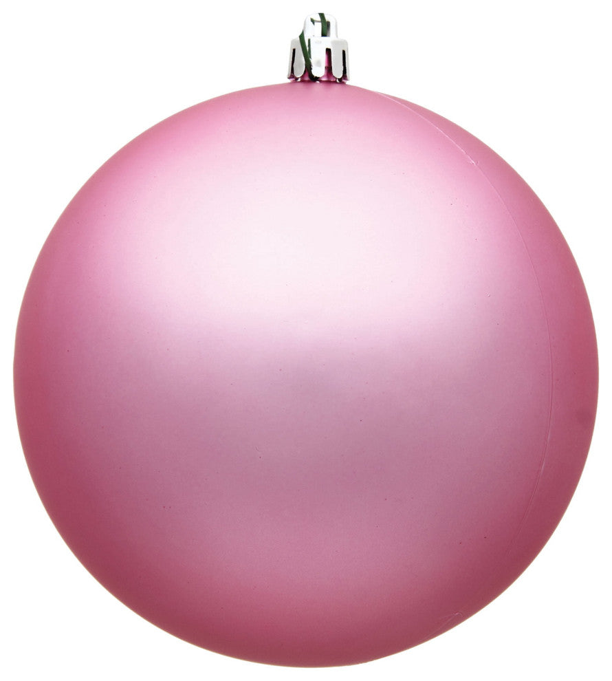 Vickerman N590879DMV 3" Pink Matte Ball Ornament 12 Per Bag