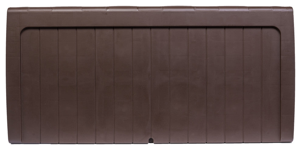Starplast 153 Gallon Plastic Deck Box, Mocha Brown