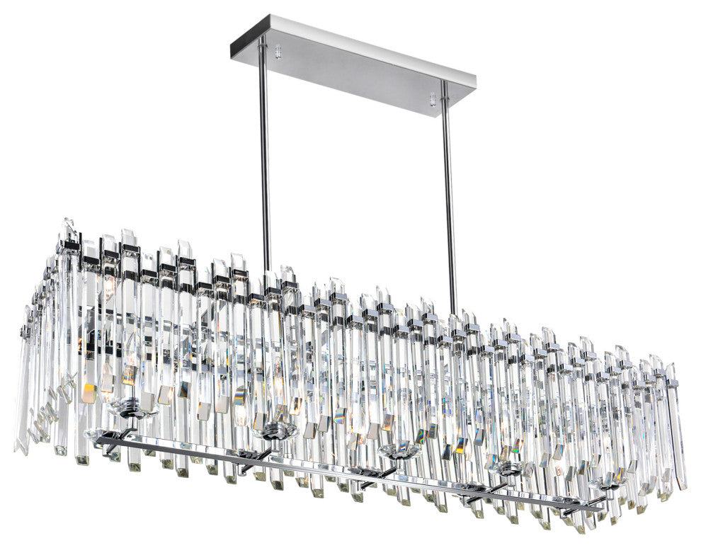 Henrietta 10 Light Chandelier With Chrome Finish