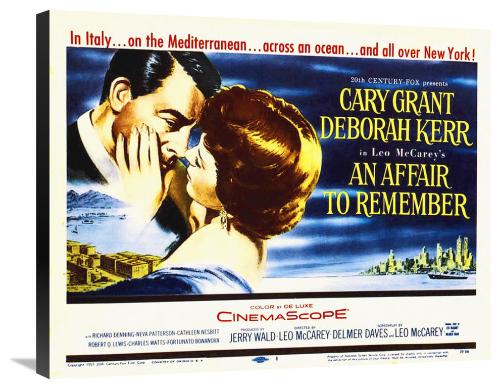 "An Affair to Remember" Canvas Giclee by Hollywood Photo Archive, 30"x24"