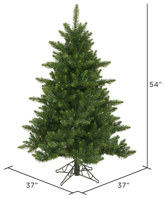 4.5' X 37" Camdon Fir Tree 566 Tips
