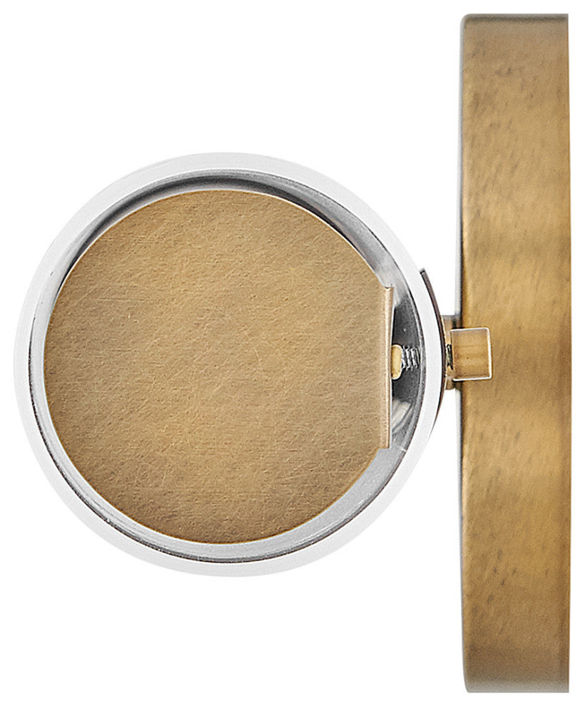 Hinkley Grace Bathroom Vanity Light, Textured Heritage Brass, Large