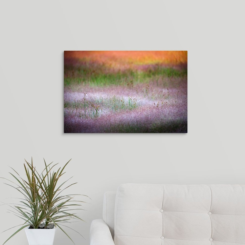"Norris Grasses" Wrapped Canvas Art Print, 24"x16"x1.5"