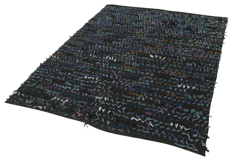 Rug N Carpet - Hand-knotted Turkish 5' 2'' x 6' 11'' Contemporary Kilim Rug
