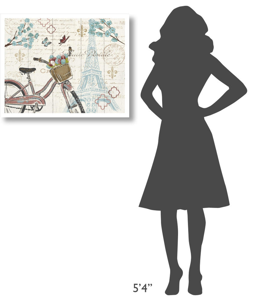 "Paris Tour I" Digital Paper Print by Janelle Penner, 30"x24"