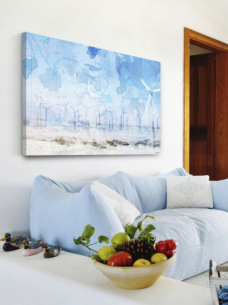 "San Andreas" Print on Canvas, 60"x40"