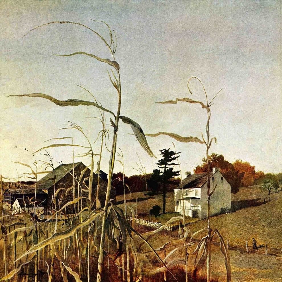 "Farm Life" Painting Print on Canvas
