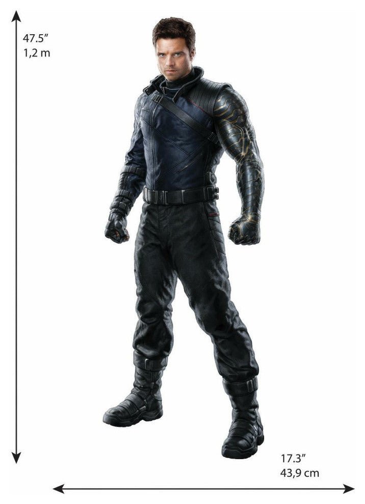 Falcon And The Winter Soldier Winter Soldier Peel And Stick Giant Wall Decal