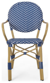 Groveport Outdoor Aluminum French Bistro Set