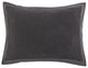 Stonewashed Cotton Waffle Weave Pillow Shams, Set of 2, Slate, King