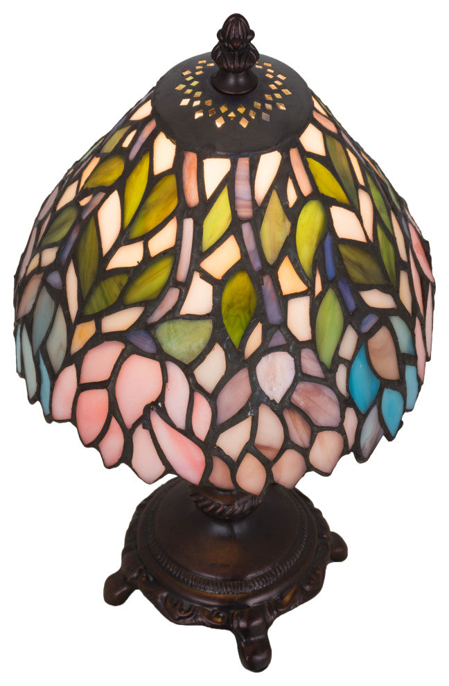 Meyda lighting 27294 14"H Wisteria Mini Lamp