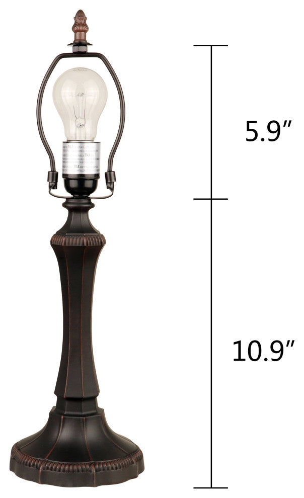 Grenville Victorian-Style 1 Light Table Lamp 12" Wide