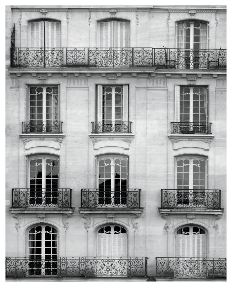 "Across the Street I" Digital Paper Print by Laura Marshall, 24"x30"