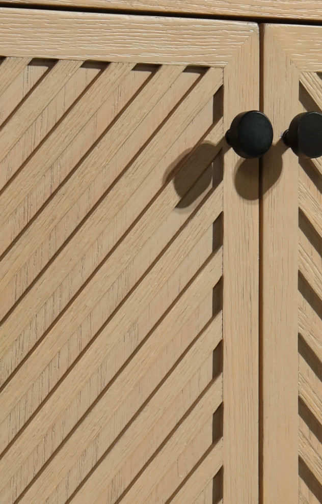 Selena Bathroom Vanity, Oak, 30", Single Sink, Freestanding