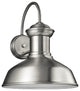 Generation Lighting Lighting Large 1-Light Outdoor Lantern, Satin Aluminum