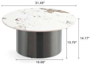 Manhattan Comfort 2-Piece Alondra Coffee and End Table