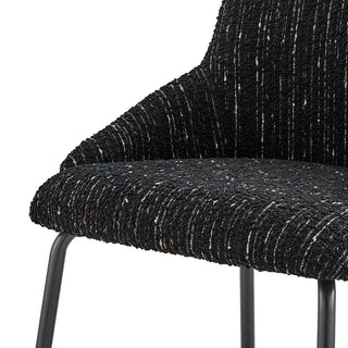 Katrisa Fabric Dining Side Chair,, Set of 2, Zenith Black