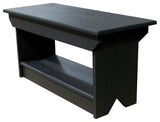 Coffee Table/Bench, Black