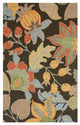 Safavieh Blossom Blm863C Floral Rug, Black/Multi, 3'0"x5'0"