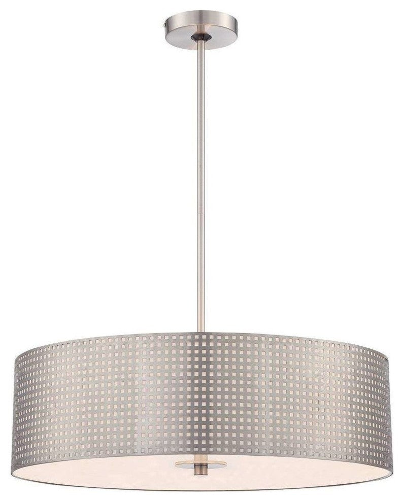 George Kovacs Grid Four Light Pendant P5745-084