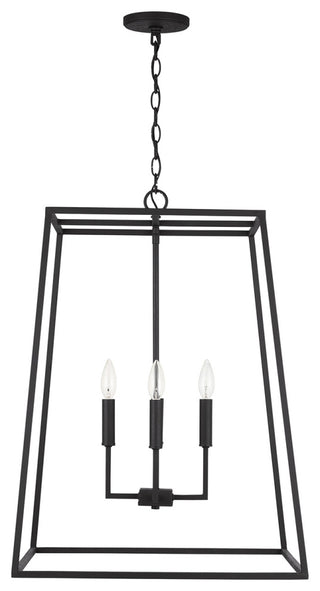 Capital Lighting Clint 4-Light Pendant 337341BI