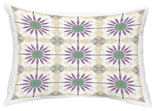 Chaney 14"x20" Abstract Decorative Outdoor Pillow, Green