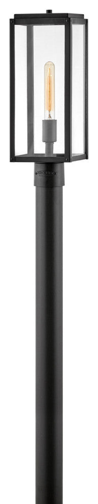 Hinkley Max Medium Post Top Or Pier Mount Lantern, Black