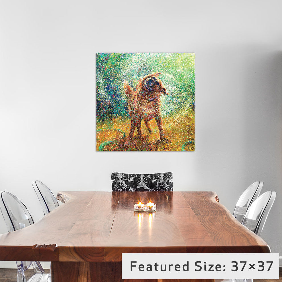 "Zoe Gallery" by Iris Scott, 26"x26"x1.5"