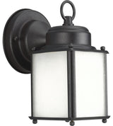 Roman Coach Collection Black 1-Light Small Wall Lantern