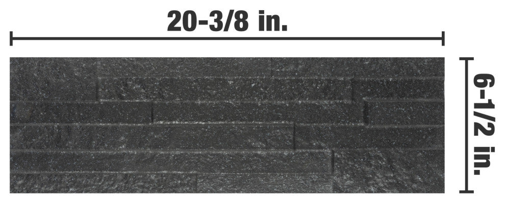 Tikal Black Ceramic Wall Tile