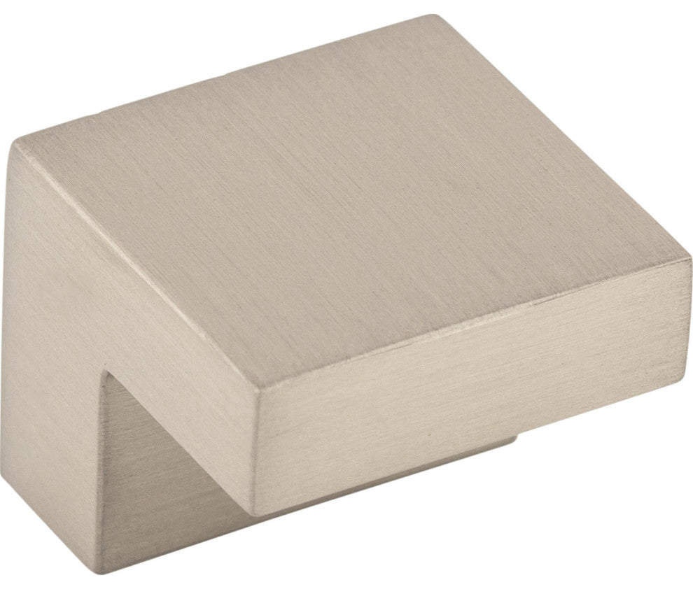 Top Knobs M1164 Square 5/8 Inch Center to Center Finger Cabinet - Brushed Satin