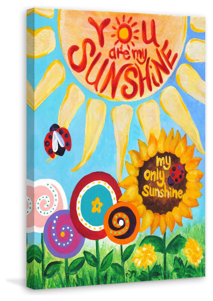 Marmont Hill, "My Only Sunshine" by Nicola Joyner Print on Wrapped Canvas, 24x36