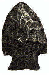 Arrowhead Cabinet Knob, Pewter