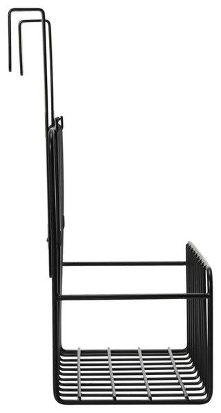 Over the Door Shallow Metal Basket