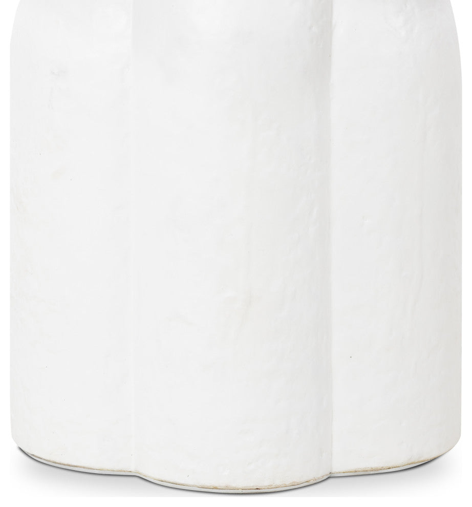 Koa Table Lamp-Adobe Textured Concrete