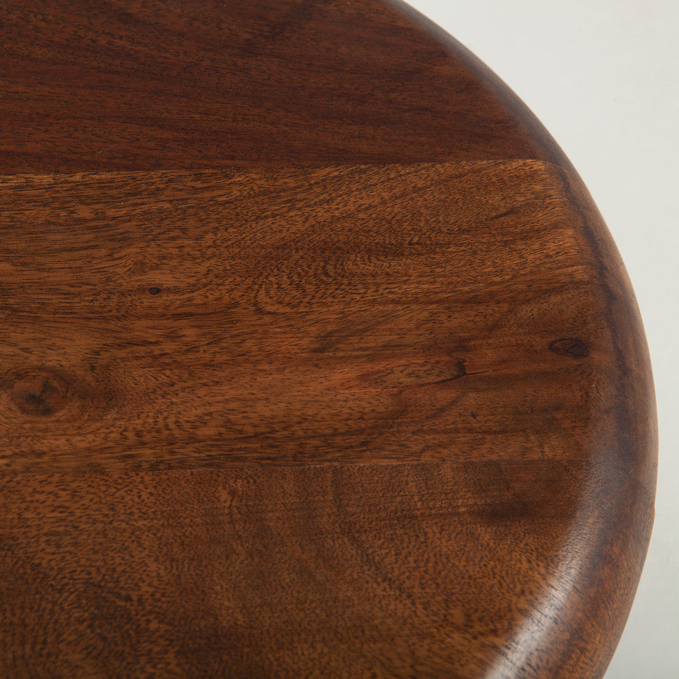 Artezia Acacia Wood Adjustable Bar Stool