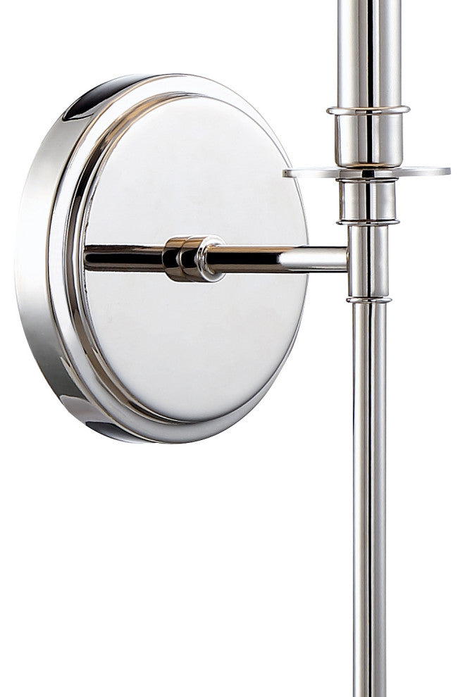 Elight 1 Light  Silver Wall Mount