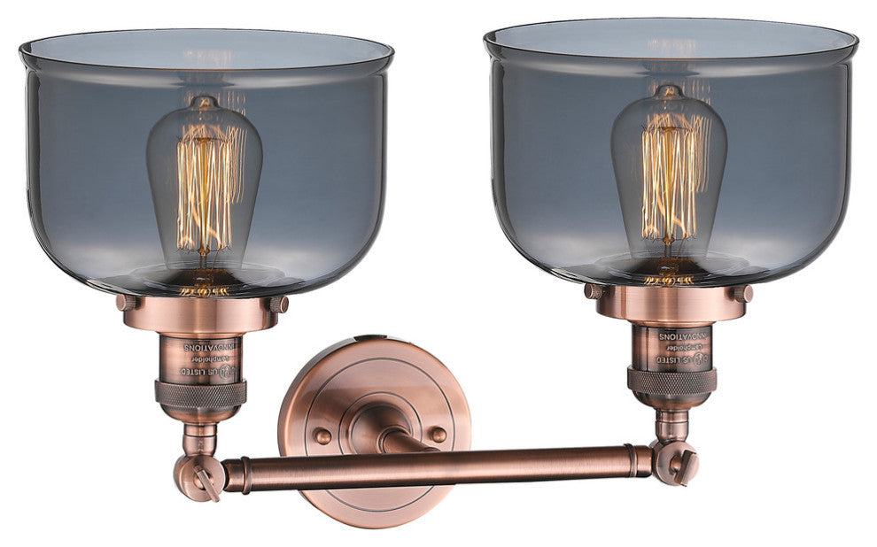 Innovations Lighting 208-Ac-G73-Led 2 Light Dimmable Led Bathroom Fixture