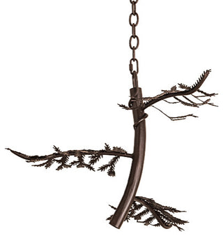 28 Wide Pine Branch Pendant