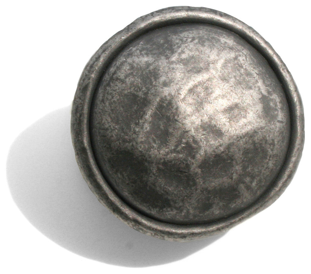 1 3/8" Merlot Knob - Antique Pewter