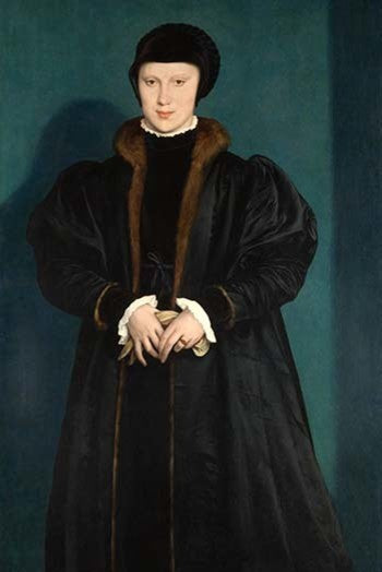 Christina of Denmark, Duchess of Milan in Mourning - Paper Poster 20" x 30"