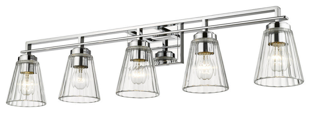 Z-LITE 5-Light Vanity, Chrome