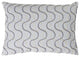 Surya Solid Bold II SDB-001 22"x22" Pillow Cover, Charcoal/Cream/Gray