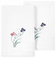 Linum Home Textiles 100% Turkish Cotton STELLA 2PC Emb Fingertip Towel Set